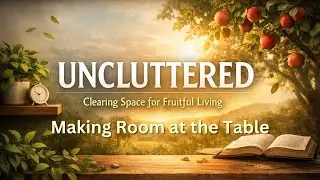Making Room at the Table | Uncluttered | Brad Hill