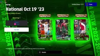 eFootball 24 - National Oct 19 '23 Pack Opening