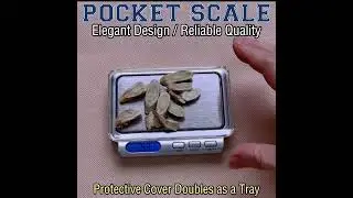 Digital Scale 0.01 Gram, Electronic Pocket Scale for Jewelry Gem, Gold, Silver, Herb, Drug, Powder