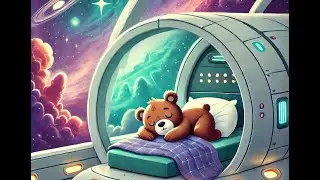 🌙✨ Sleepy Space Bear&rsquo;s Lullaby | A Soothing Bedtime Song for Kids 🚀🐻