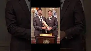 🏅 Pride of Indian Cricket 🇮🇳 #PadmaShri #IndianCricket #NationalPride #CricketLegends