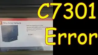 Kyocera TASKalfa 5501i Error Code: #7301 | Kyocera  4500i Error Code: #7301 | Machine failure c 7301