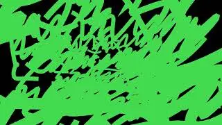 Green Screen Video Collection 006 | Crossing out Lines Write Thread