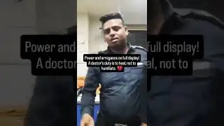 A lady doctor slaps a man and refuses treatment for his daught