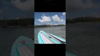 Sun. Sand. Paddle boards #kayaking #paddle boardadventure #exploring #miami #suplife #island