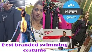 Aaj toh speedo compony ka branded swimming costume le hi liya