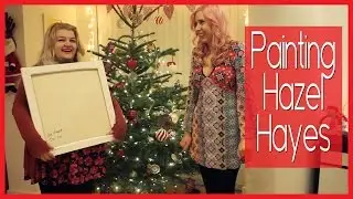 Painting Hazel Hayes with Chloe Dungate | COLLABMAS
