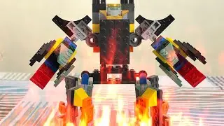 FIGHTER ROBOT #buildingblockstoys #toymakeover #toybricks