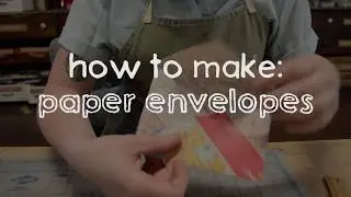 How to Make Paper Envelopes from Old Maps, Calendars, Book Pages + More