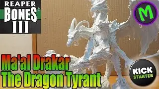 Myl Unboxes Reaper Bones 3: MA'AL DRAKAR THE DRAGON TYRANT (Add-ons)