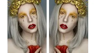 GOLD Make-up Tutorial HEAVEN Challenge