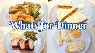 What&rsquo;s for Dinner | Quick and Easy weeknight Meals | Budget Friendly Frugal Family Meals