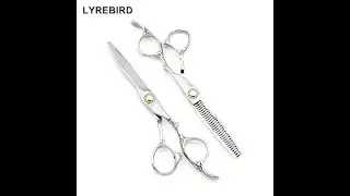 Профессиональные ножницы для волос 6 дюймов Super Japan 440C Damascus Pattern Barber Batsors