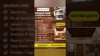Premium Home Construction at the Best Price in Chennai &ndash; Get a Free Quote from Creative Builder