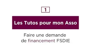 Faire une demande de financement FSDIE &agrave; l'UVSQ