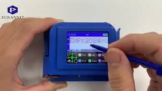 How to use it? -E11 Mini Inkjet Printer@EURANNIT