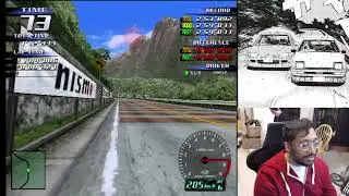 Initial D Arcade Stage Ver.3 &mdash; Time Attack DUSK R34 Myogi CCW 2'54