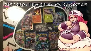 Let's Open! Team Skull Pin Collection box. CODE GIVEAWAY!
