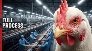 Inside the Poultry Mega-Farm: How Millions of Chickens Are Raised at Industrial Scale (Full Process)