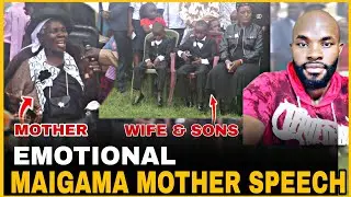EMOTIONAL MOM SPEECH TO SON THAT DIED IN US MAIGAMA MOTHER AND HIS YOUNG FAMILY | BROTHERS