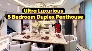 Inside a Luxurious 5 BHK Fully Furnished Duplex Penthouse Sale in Zirakpur Chandigarh | Home Tour 
