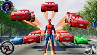 Spider-Man Meets McQueen in India 🇮🇳 | Indian Theft Aura Police Simulator 3D Gameplay