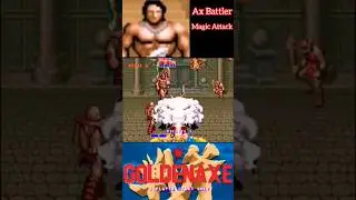 Golden Axe (1989) Ax Battler Magic Attack #fightcadegametv #fightcadegame2 #goldenaxe