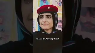 Release Dr Mahrang Baloch