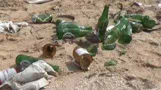 Goa's gift post New Years. Trash and more trash.
