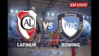 Transmisión en vivo de Club Atletico Lafinur Voley. Lafinur vs Rowing