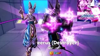 Beerus Exodia Showcase and New Code in ANIME GUARDIANS UPD 9.5