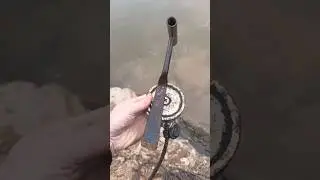 Can anyone identify this? I found it while magnet fishing.#shorts