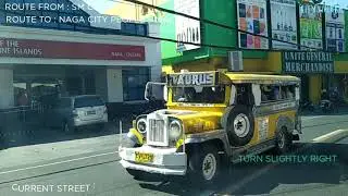 INSIDE NAGA CITY : SM CITY NAGA TO NCPM (Simple/Basic Road Guides)