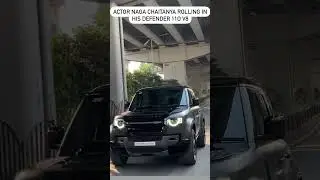 ACTOR NAGA CHAITANYA ROLLING IN HIS DEFENDER 110 V8🔥🥵🥵 #india#nagarjuna#nagachaitanya#defender#v8#01