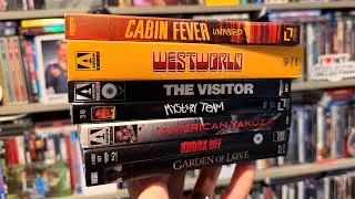 Пора открыть письма с кинотоварами от Lionsgate Limited, Arrow Video, MVD и Unearthed Films.