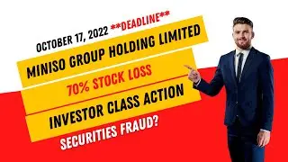 $MNSO MNSO Stock News Alert (#MNSO) STOCKHOLDERS Class Action MINISO Group Holding Alert $MNSO