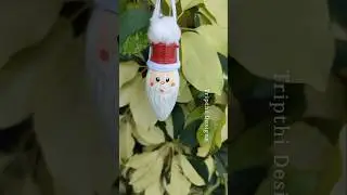 DIY Christmas🎄 Ornament#shorts #shortsfeed #viralvideo #christmas #xmascraft #speedart #xmasdecor