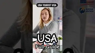 USA Tourist Visa Process for Indians &ndash; Full Guide #visa #usa #amanaroratalks