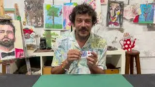 PERRO VERDE BY MARIO LOPEZ. THIS IS THE BEST VERSION OF CARD WARP WE HAVE EVER SEEN!
