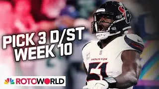 Texans, Bills, Buccaneers top Defense (D/ST) Start 'Em/Sit 'Em for Week 10 | Rotoworld | NFL on NBC
