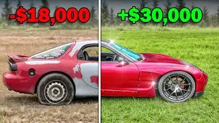 Transforming A Junky Rx7 car into my Dream Car!