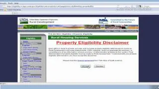 How To Use USDA Eligibility Map - Rural Housing Loan