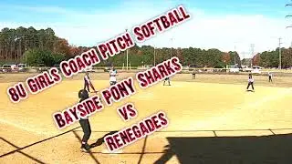 8U Coach Pitch Softball: Bayside Sharks vs Renegades (7th Annual Jimmy Pike Memorial Tournament)
