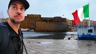 Exploring Gallipoli Italy On A Rainy Day