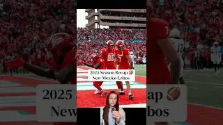 NEW MEXICO LOBOS &lsquo;25 RECAP🐺 a culture shift masterclass by Jason Eck! #newmexicolobos #lobofootball