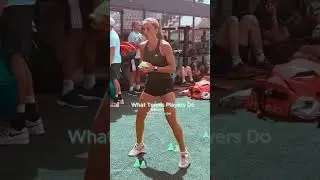Tennis Players prepare this way behind the scenes #tennis #tennisgirl #luciabronzetti