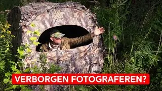 FOTOGRAFEREN vanuit een mobiele SCHUILHUT | Natuurfotografie | Zoom.nl
