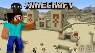 🏜️ Exploring Desert Temple in Minecraft | Epic Loot & Hidden Traps! | Episode 21