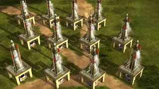 GLA with Baikonur Rocket - Brutal Army - Command and Conquer Generals Zero Hour - Gameplay