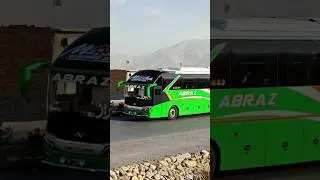 Abraz travels | King Long Bus | Pakistani Buses | Coach Bus #shorts #yearofyou